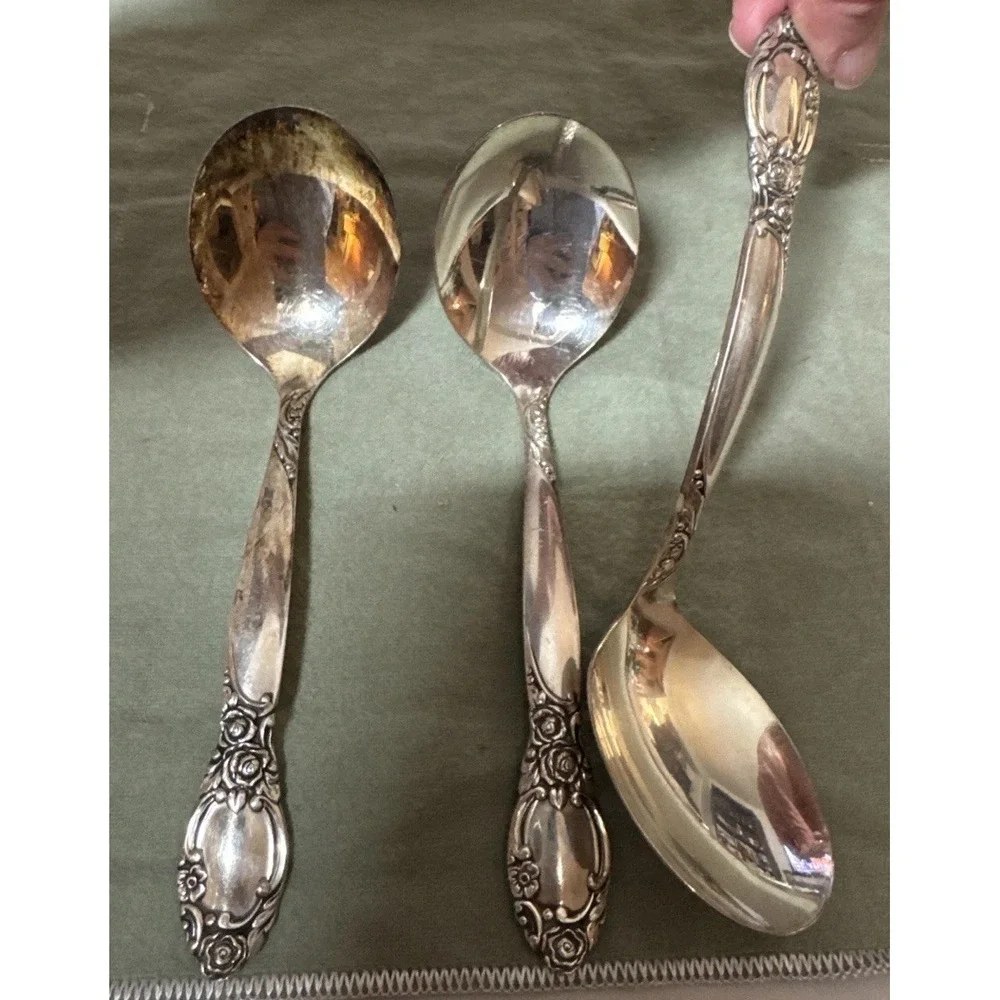 Oneida Community BALLAD Silverplate Country Lane 1953 Cream Sauce Ladle 5 5/8